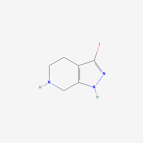 3-Iodo-4,5,6,7-tetrahydro-1H-pyrazolo[3,4-c]pyridine