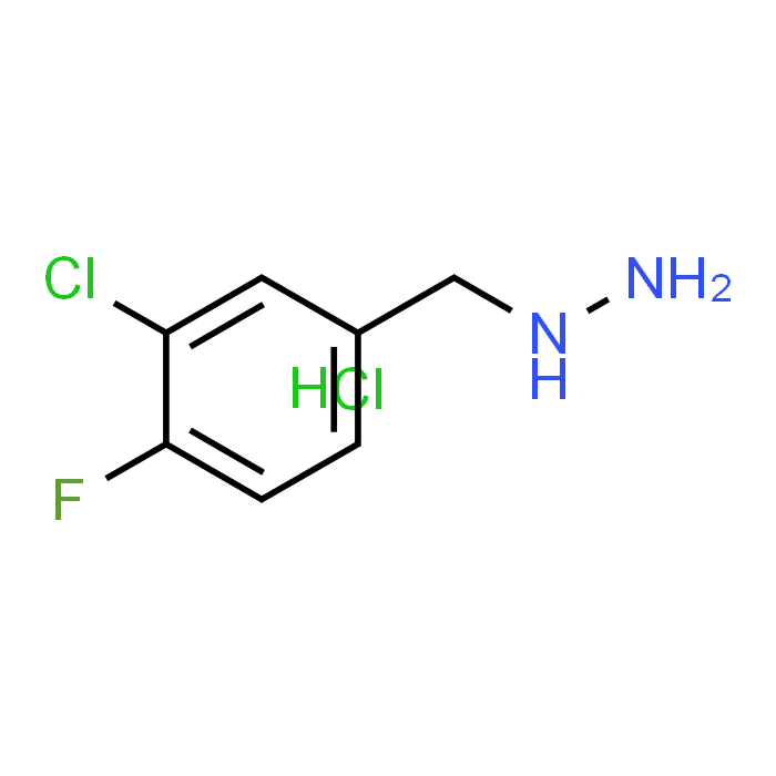 (3-Chloro-4-fluorobenzyl)hydrazine hydrochloride