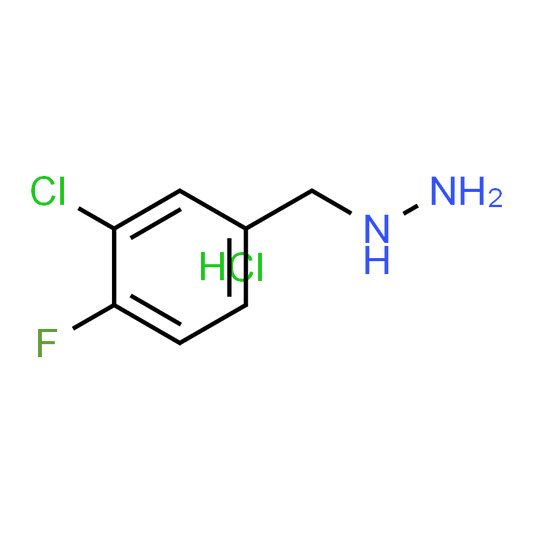 (3-Chloro-4-fluorobenzyl)hydrazine hydrochloride