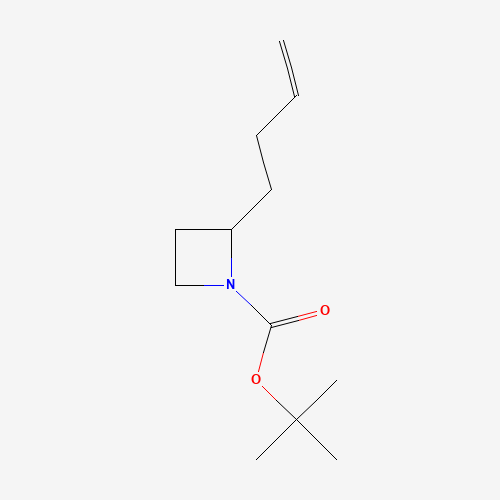 tert-Butyl 2-(but-3-en-1-yl)azetidine-1-carboxylate
