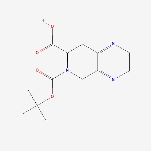 6-(tert-Butoxycarbonyl)-5,6,7,8-tetrahydropyrido[3,4-b]pyrazine-7-carboxylic acid