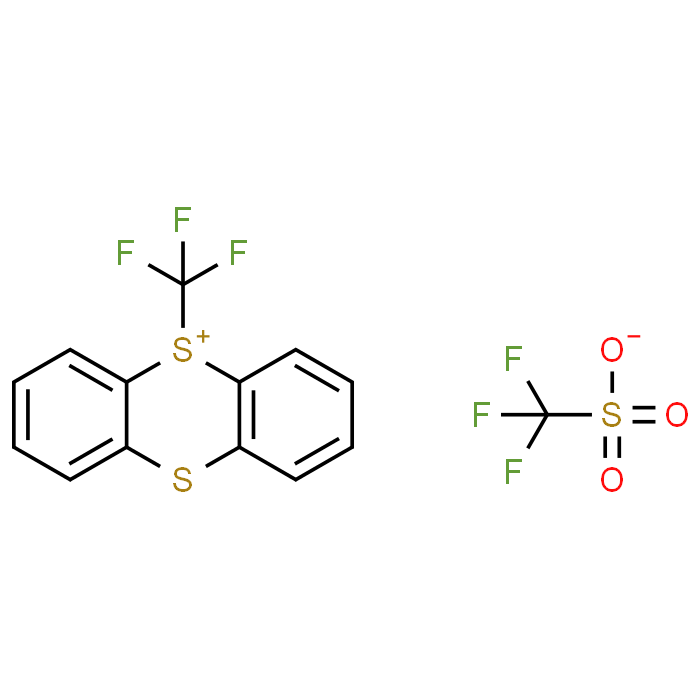 5-(Trifluoromethyl)-5H-thianthren-5-ium trifluoromethanesulfonate