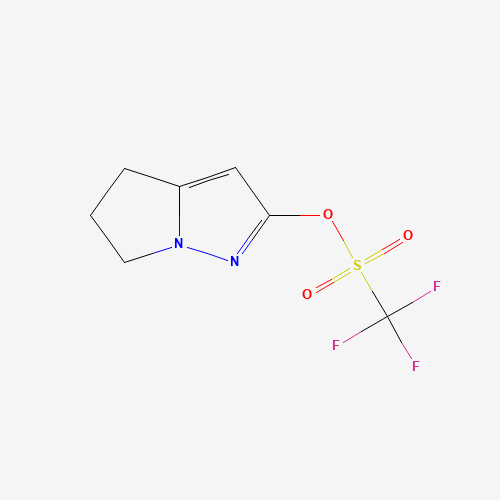 5,6-Dihydro-4H-pyrrolo[1,2-b]pyrazol-2-yl trifluoromethanesulfonate
