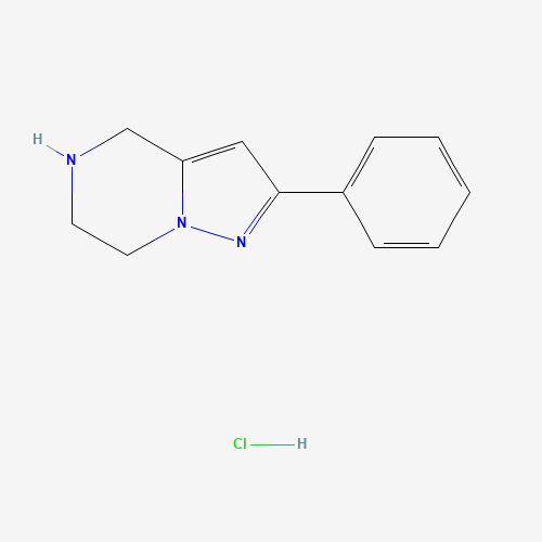 2-Phenyl-4,5,6,7-tetrahydropyrazolo[1,5-a]pyrazine hydrochloride