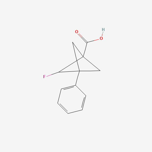 2-Fluoro-3-phenylbicyclo[1.1.1]pentane-1-carboxylic acid