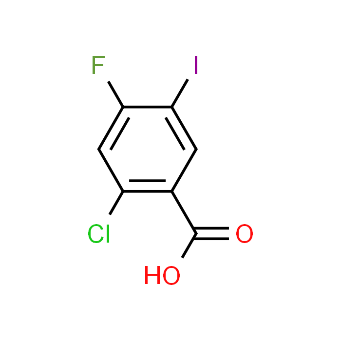 2-Chloro-4-fluoro-5-iodobenzoic acid