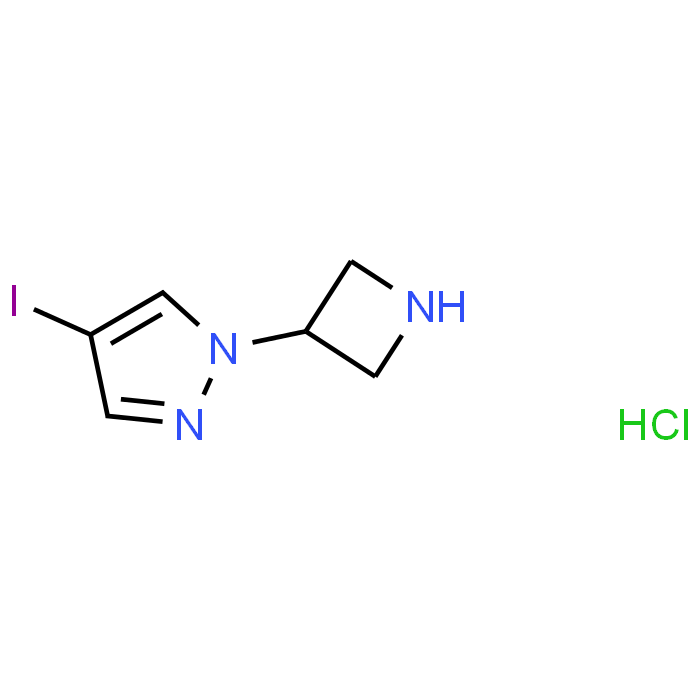 1-(Azetidin-3-yl)-4-iodo-1H-pyrazole hydrochloride