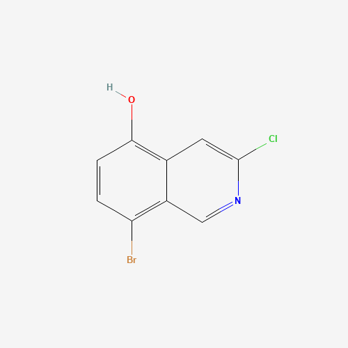 8-Bromo-3-chloroisoquinolin-5-ol