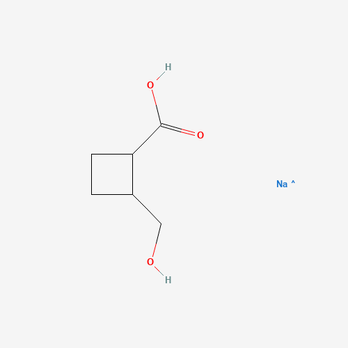 Sodium 2-(hydroxymethyl)cyclobutane-1-carboxylate