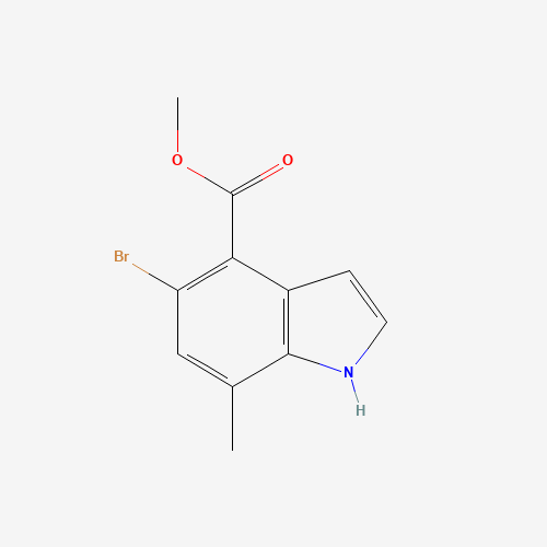 Methyl 5-bromo-7-methyl-1H-indole-4-carboxylate