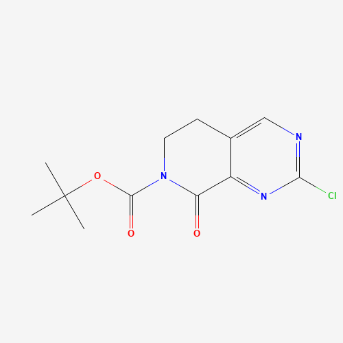 tert-Butyl 2-chloro-8-oxo-5,8-dihydropyrido[3,4-d]pyrimidine-7(6H)-carboxylate