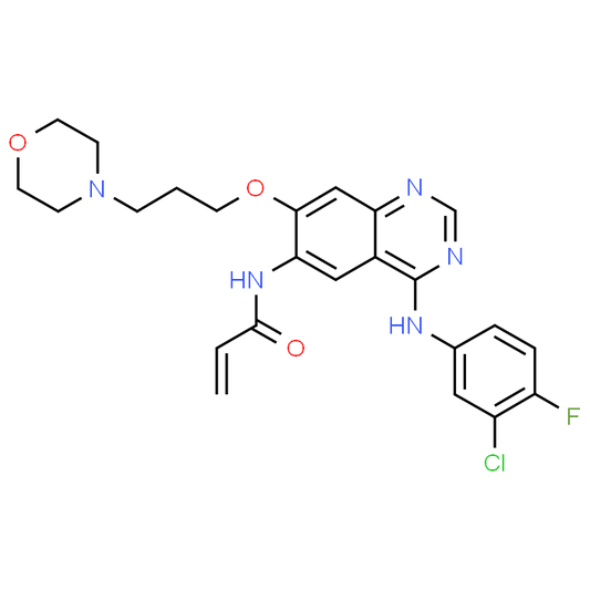 N-(4-((3-Chloro-4-fluorophenyl)amino)-7-(3-morpholinopropoxy)quinazolin-6-yl)acrylamide