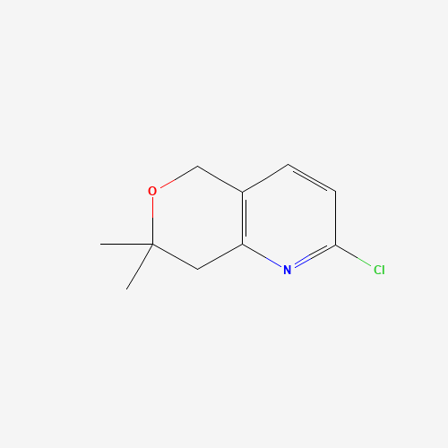 2-Chloro-7,7-dimethyl-7,8-dihydro-5H-pyrano[4,3-b]pyridine