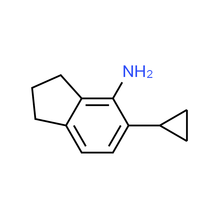 5-Cyclopropyl-2,3-dihydro-1H-inden-4-amine