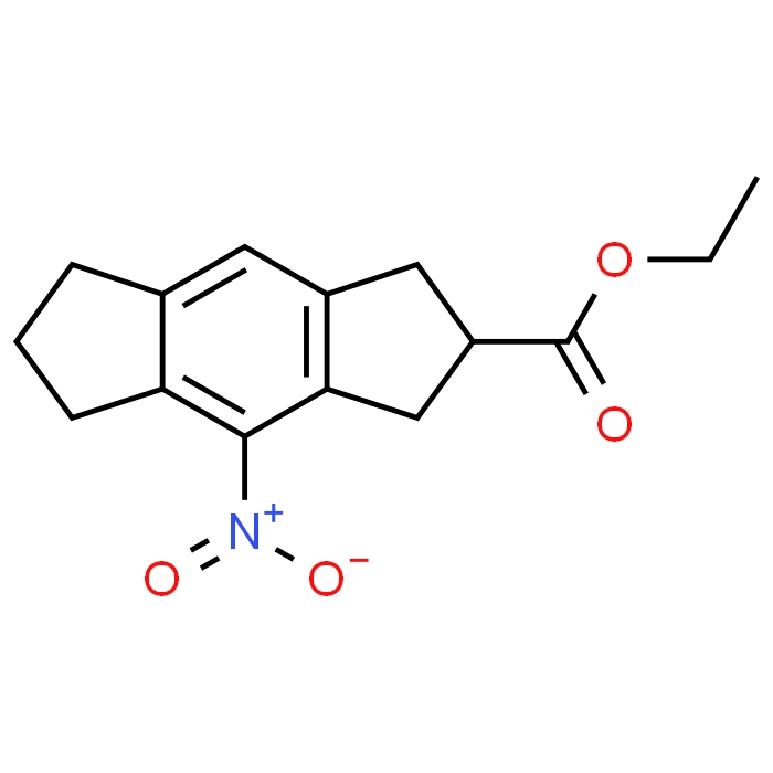 Ethyl 4-nitro-1,2,3,5,6,7-hexahydro-s-indacene-2-carboxylate