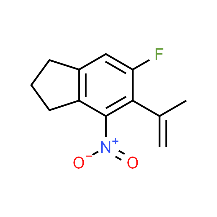 6-Fluoro-4-nitro-5-(prop-1-en-2-yl)-2,3-dihydro-1H-indene
