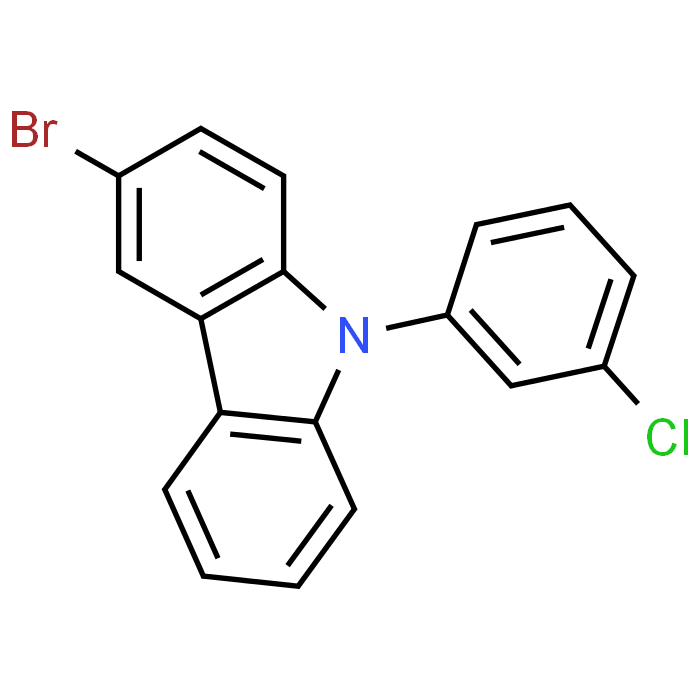 3-Bromo-9-(3-chlorophenyl)-9H-carbazole