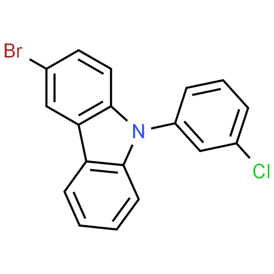 3-Bromo-9-(3-chlorophenyl)-9H-carbazole