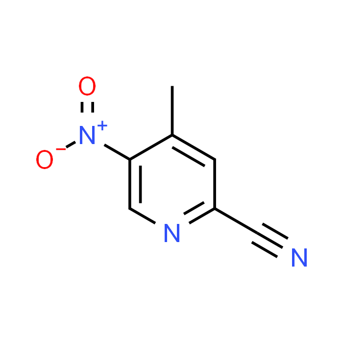 2-Cyano-4-methyl-5-nitropyridine - Achmem
