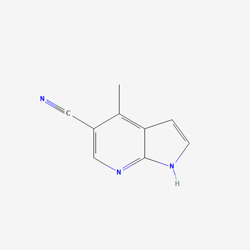 4-Methyl-1H-pyrrolo[2,3-b]pyridine-5-carbonitrile