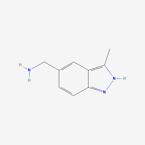 (3-Methyl-1H-indazol-5-yl)methanamine
