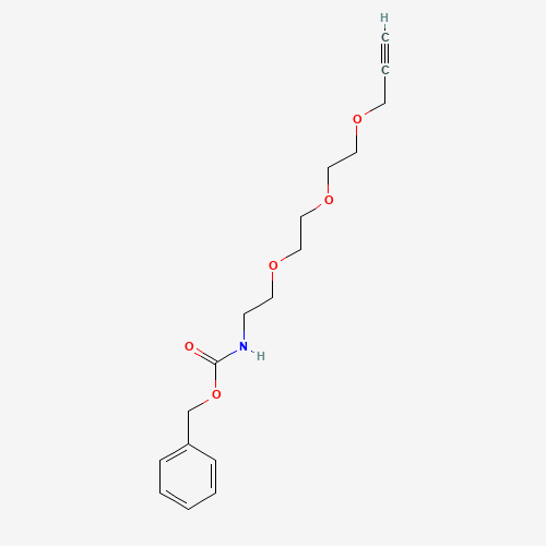 Benzyl (2-(2-(2-(prop-2-yn-1-yloxy)ethoxy)ethoxy)ethyl)carbamate