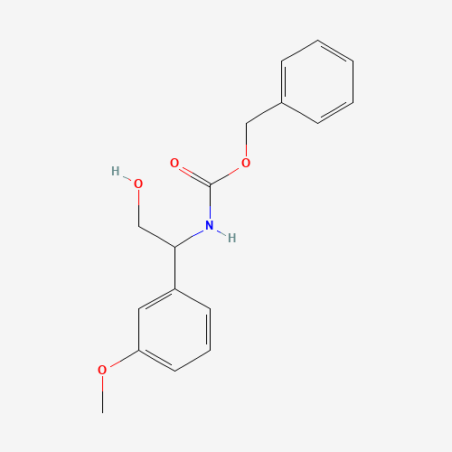 Benzyl (2-hydroxy-1-(3-methoxyphenyl)ethyl)carbamate
