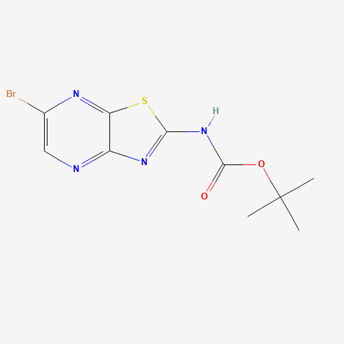 tert-Butyl (6-bromothiazolo[4,5-b]pyrazin-2-yl)carbamate