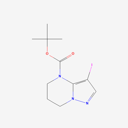 tert-Butyl 3-iodo-6,7-dihydropyrazolo[1,5-a]pyrimidine-4(5H)-carboxylate