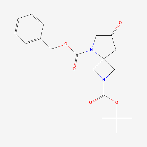 5-Benzyl 2-(tert-butyl) 7-oxo-2,5-diazaspiro[3.4]octane-2,5-dicarboxylate