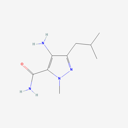 4-Amino-1-methyl-3-(2-methylpropyl)-1H-pyrazole-5-carboxamide