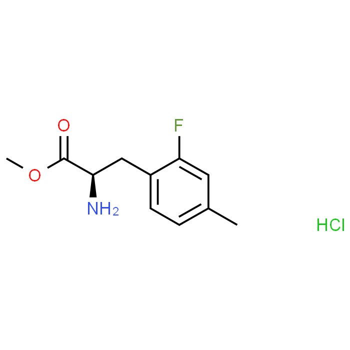 (R)-Methyl 2-amino-3-(2-fluoro-4-methylphenyl)propanoate hydrochloride