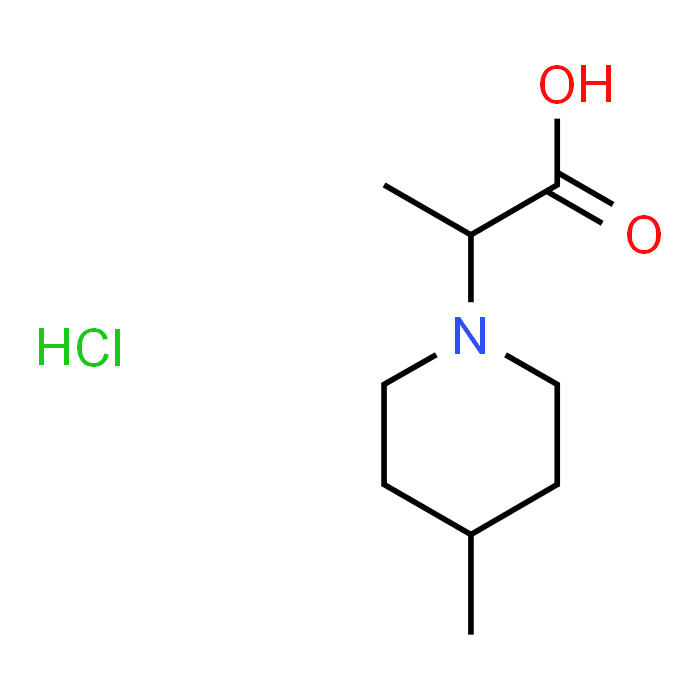 2-(4-Methylpiperidin-1-yl)propanoic acid hydrochloride
