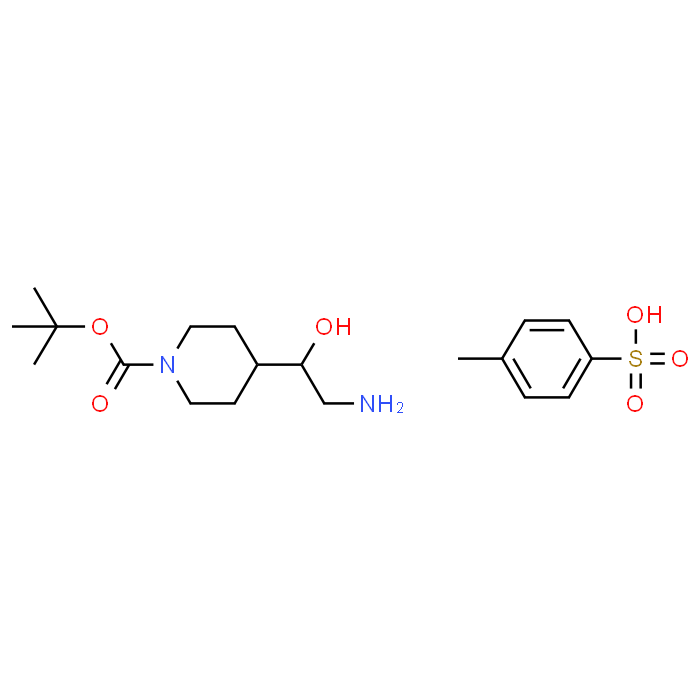tert-Butyl 4-(2-Amino-1-hydroxyethyl)piperidine-1-carboxylate 4-methylbenzenesulfonate