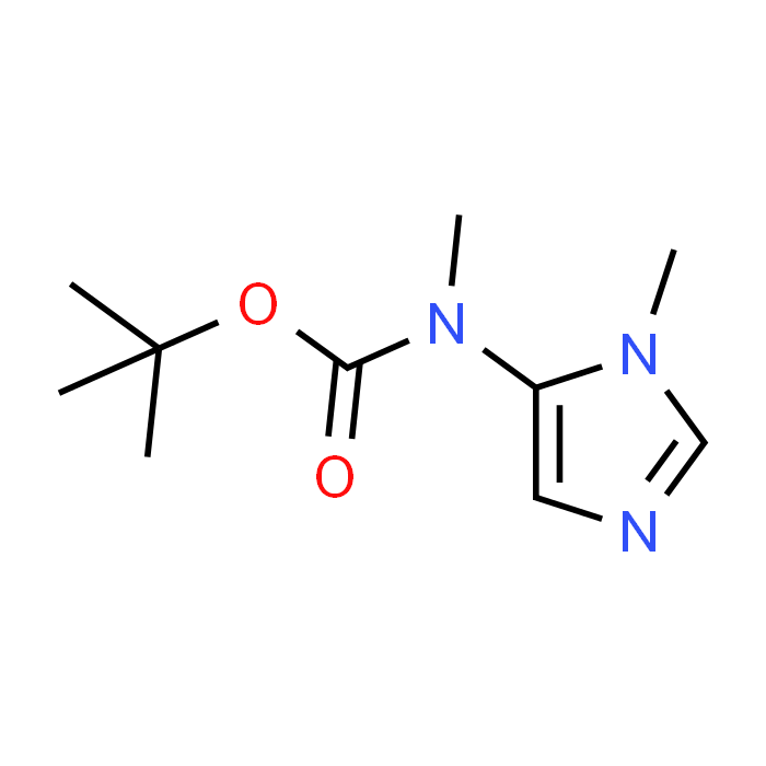 tert-Butyl methyl(1-methyl-1H-imidazol-5-yl)carbamate