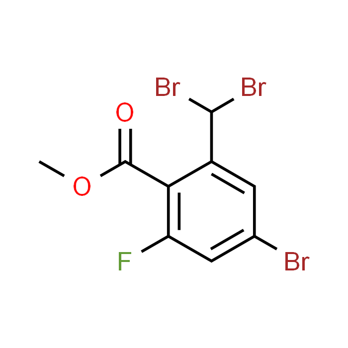 Methyl 4-bromo-2-(dibromomethyl)-6-fluorobenzoate
