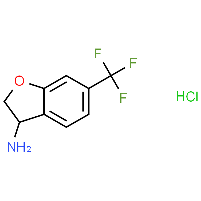 6-(Trifluoromethyl)-2,3-dihydrobenzofuran-3-amine hydrochloride
