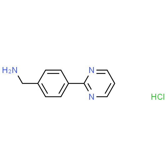 (4-(Pyrimidin-2-yl)phenyl)methanamine hydrochloride