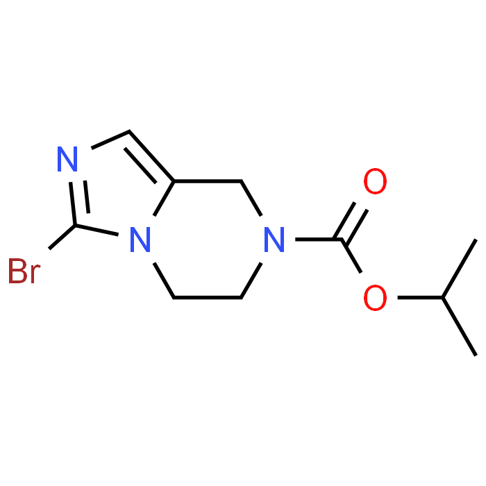 Isopropyl 3-bromo-5,6-dihydroimidazo[1,5-a]pyrazine-7(8H)-carboxylate