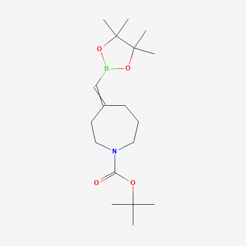 tert-Butyl 4-((4,4,5,5-tetramethyl-1,3,2-dioxaborolan-2-yl)methylene)azepane-1-carboxylate