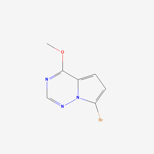 7-Bromo-4-methoxypyrrolo[2,1-f][1,2,4]triazine