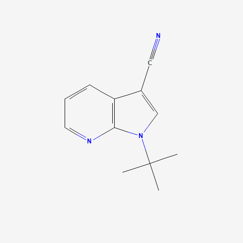 1-(tert-Butyl)-1H-pyrrolo[2,3-b]pyridine-3-carbonitrile