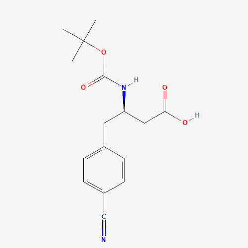 Boc-4-cyano-D-beta-homophenylalanine