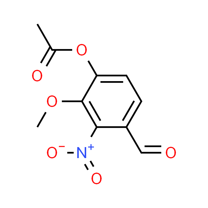 4-Formyl-2-methoxy-3-nitrophenyl acetate - Achmem