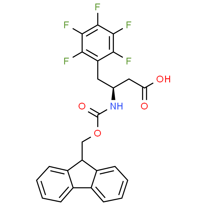 (S)-3-((((9H-Fluoren-9-yl)methoxy)carbonyl)amino)-4-(perfluorophenyl)butanoic acid