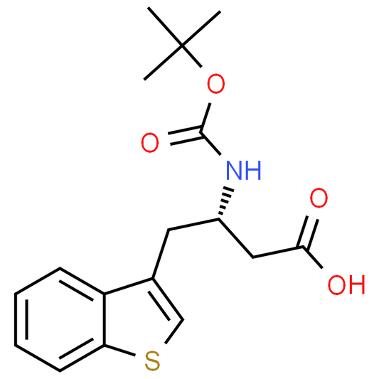 (S)-4-(Benzo[b]thiophen-3-yl)-3-((tert-butoxycarbonyl)amino)butanoic acid