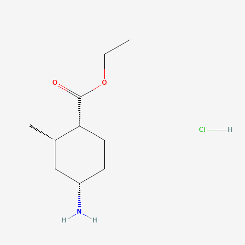 rel-Ethyl (1R,2S,4S)-4-amino-2-methylcyclohexane-1-carboxylate hydrochloride