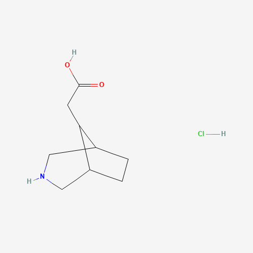 2-(3-Azabicyclo[3.2.1]octan-8-yl)acetic acid hydrochloride