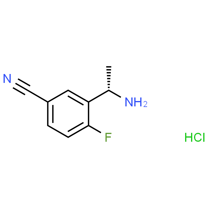 (S)-3-(1-Aminoethyl)-4-fluorobenzonitrile hydrochloride
