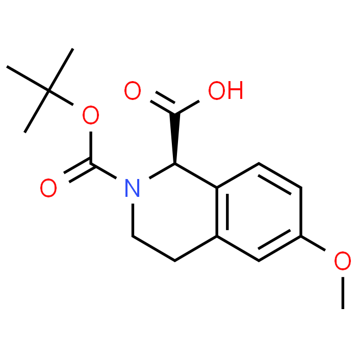 (S)-2-(tert-Butoxycarbonyl)-6-methoxy-1,2,3,4-tetrahydroisoquinoline-1-carboxylic acid